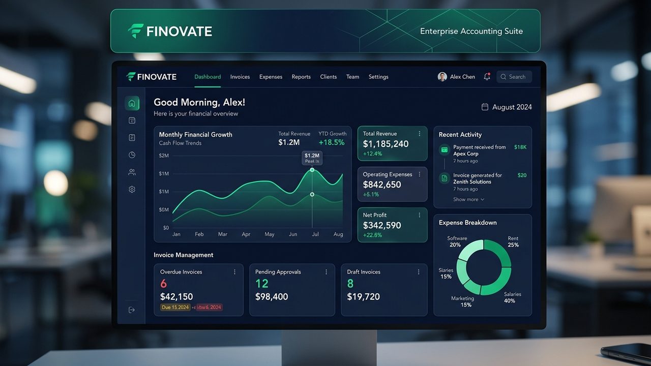TallyBook Cloud ERP (#1 Flagship)